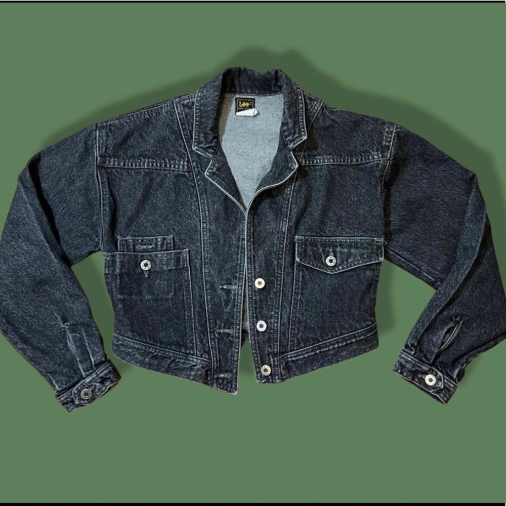 Black Lee Denim Jacket